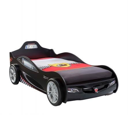Кровать-машина Coupe черная Carbed 1312