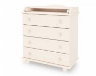 Комод пеленальный Аистенок (выбеленный бук)