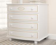 Комод пеленальный Эмили (белый)
