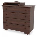 Комод пеленальный Сильвия (орех)