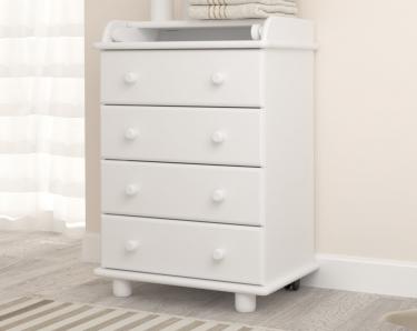 Комод пеленальный Аистенок мини (белый)