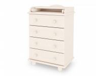 Комод пеленальный Аистенок мини (выбеленный бук)