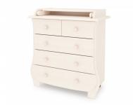 Комод пеленальный Александра (выбеленный бук)
