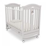 Детская кроватка-качалка Даниэль (белая ночь)