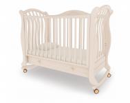 Детская кроватка-качалка Габриэлла люкс (выбеленный бук)