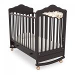 Детская кроватка-качалка Angela Bella Изабель (махагон)