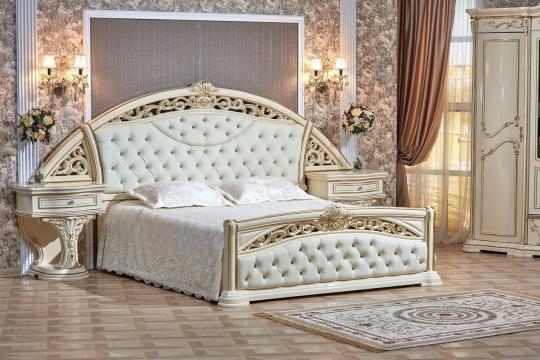 Спальня Латифа (крем) с 6-ти дверным шкафом