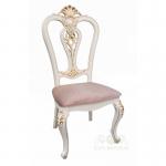 Стул EL 6026 (Слоновая кость с золотом" / бархат "Чайная роза") Стул EL 6026 (Слоновая кость с золотом" / бархат "Чайная роза")