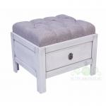 Банкетка (EL 964100) Серебряный век + серый