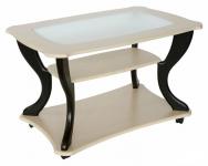 Стол журнальный Маэстро+ стекло СЖС-02 (Венге/Дуб)