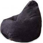Кресло Мешок Темно-Серый Микровельвет