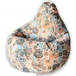 Кресло Мешок Груша Ясмин Коричневое