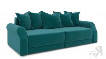 Диван «Люксор» Beauty 06 (велюр) изумрудный