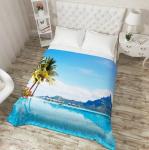 Покрывало стеганое "Бассейн у дома"