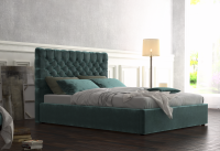 Кровать Lorenzo (Лорензо) с подъемным механизмом (со стразами)