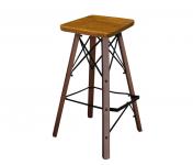 Стул барный SHT-ST9/S80 темный орех 