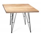 Стол SHT-TU10/70/70 ДУБ черный муар 