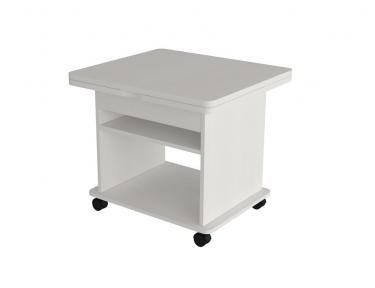 Стол - трансформер журнальный "Рубин-2" (Бодега Белый)