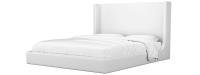 Кровать Ларго (Эко-кожа Белый)