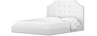 Кровать Кантри (Эко-кожа Белый)