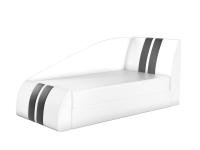 Детская кровать Мустанг (Эко-кожа Белый)