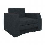 Кресло кровать Атланта (Вельвет Люкс Черный)