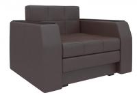 Кресло кровать Атланта (Эко-кожа Коричневый)