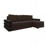 Угловой диван Венеция (Коричневый)
