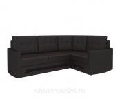 Угловой диван Белла (Эко-кожа Коричневый)