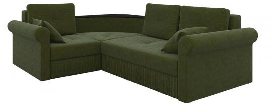 Угловой диван Юта (Зеленый)