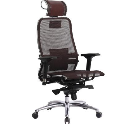 Эргономичное кресло SAMURAI S-3.03 темно-бордовый