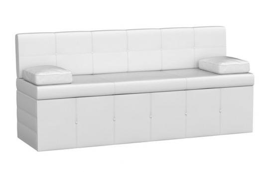 Кухонный диван Лео (Эко-кожа Белый)