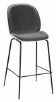 Стул барный Beetle Grey
