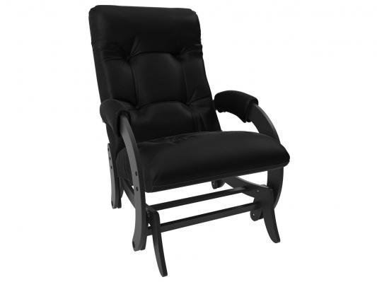 Кресло-глайдер Бергамо КР 2 Vegas Lite black, иск. кожа Венге