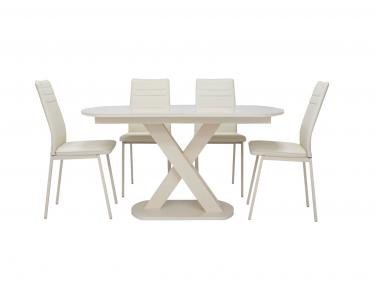 Обеденная группа Лесь Кремовый