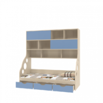 Кровать с антресолью ДЕЛЬТА-21.12