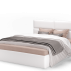 Кровать 120*200 с ортопед. осн. (без матраса) Сити Экокожа vega white