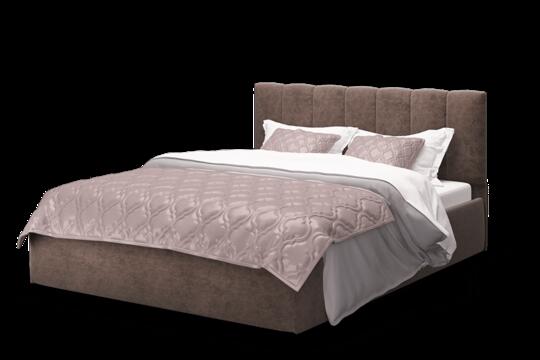 Кровать 160*200 с ортопед. осн. (без матраса) Элен Коричневый Кровать 160*200 с ортопед. осн. (без матраса) Элен Коричневый