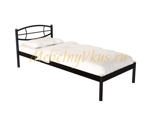 Односпальная металлическая кровать AURA (Аура) без орт. основания