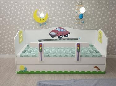 Детская кровать «Тачки» для мальчиков